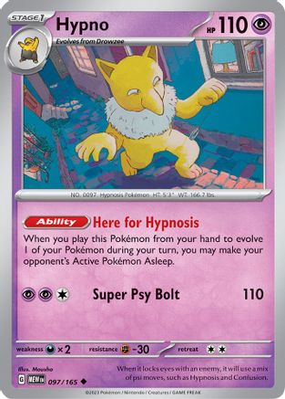 Hypno (97) Uncommon