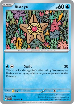 Staryu (120) Common Reverse Holofoil
