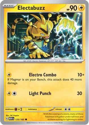 Electabuzz (125) Common