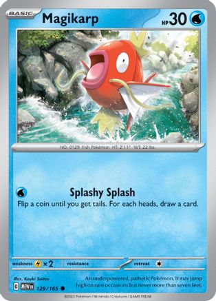 Magikarp (129) Common Reverse Holofoil