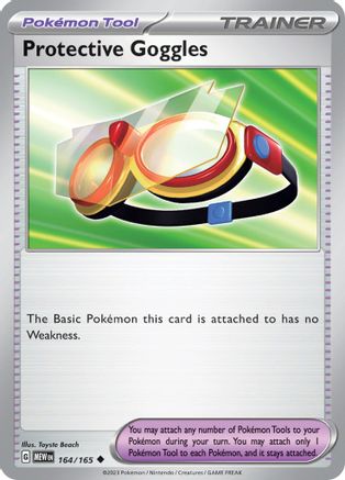 Protective Goggles (164) Uncommon Reverse Holofoil