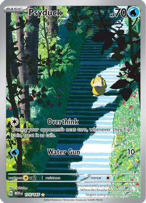 Psyduck - 175/165 (175) Illustration Rare Holofoil (Cabinet-NM)