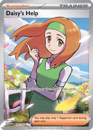 Daisy's Help - 195/165 (195) Ultra Rare Holofoil