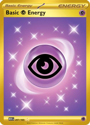 Basic Psychic Energy - 207/165 (207) Hyper Rare Holofoil