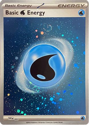 Basic Water Energy (Cosmos Holo) (3) Common Holofoil