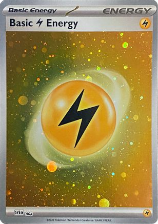 Basic Lightning Energy (Cosmos Holo) (4) Common Holofoil