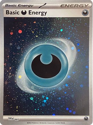 Basic Darkness Energy (Cosmos Holo) (7) Common Holofoil