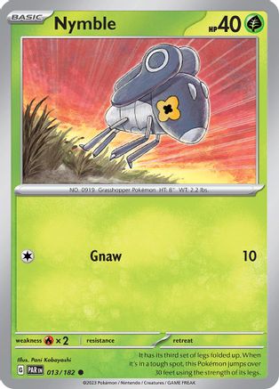 Nymble - 013/182 (13) Common Reverse Holofoil