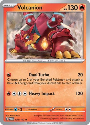 Volcanion (22) Rare Holofoil
