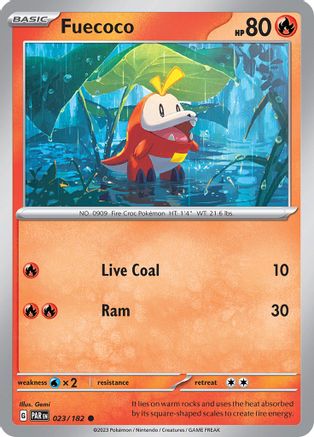 Fuecoco (23) Common Reverse Holofoil