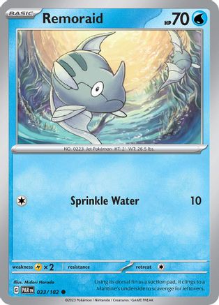 Remoraid (33) Common Reverse Holofoil