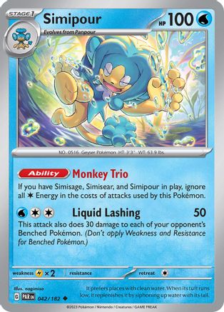 Simipour (42) Uncommon Reverse Holofoil
