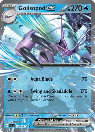 Golisopod ex - 050/182 (50) Double Rare Holofoil