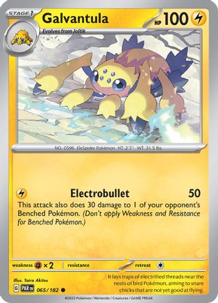 Galvantula (65) Common Reverse Holofoil