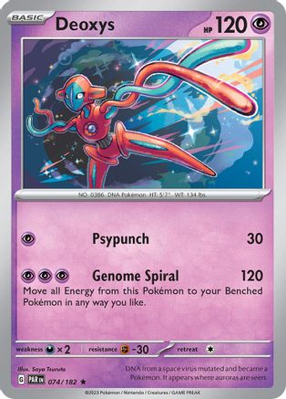 Deoxys (74) Rare Holofoil