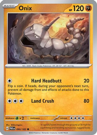 Onix (90) Common Reverse Holofoil