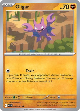 Gligar (91) Common Reverse Holofoil