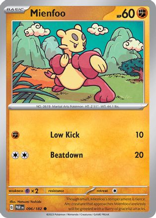 Mienfoo (96) Common Reverse Holofoil