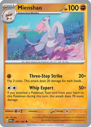 Mienshao - 097/182 (97) Uncommon