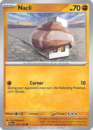 Nacli - 102/182 (102) Common Reverse Holofoil
