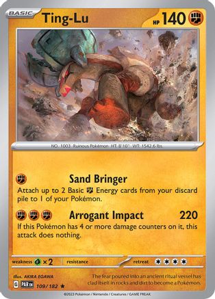 Ting-Lu (109) Rare Reverse Holofoil