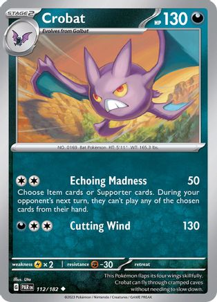 Crobat (112) Uncommon Reverse Holofoil