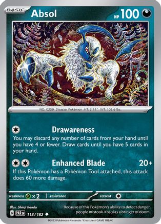 Absol (113) Uncommon Reverse Holofoil