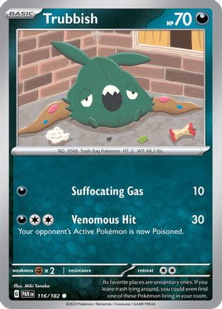 Trubbish (116) Common Reverse Holofoil