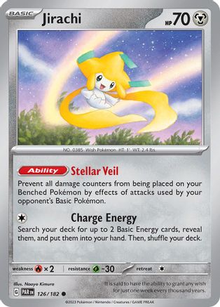 Jirachi (126) Common Reverse Holofoil