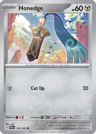 Honedge - 130/182 (130) Common Reverse Holofoil