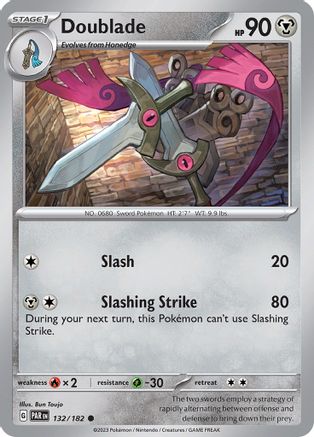 Doublade - 132/182 (132) Common Reverse Holofoil
