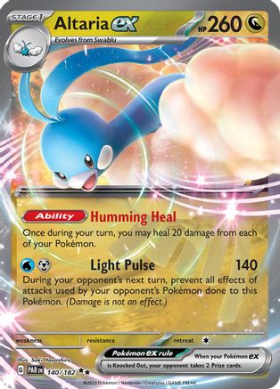 Altaria ex (140) Double Rare Holofoil