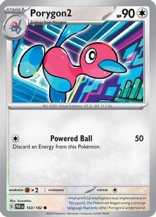Porygon2 (143) Common Reverse Holofoil