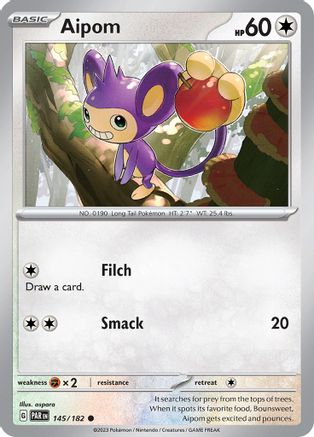 Aipom - 145/182 (145) Common Reverse Holofoil