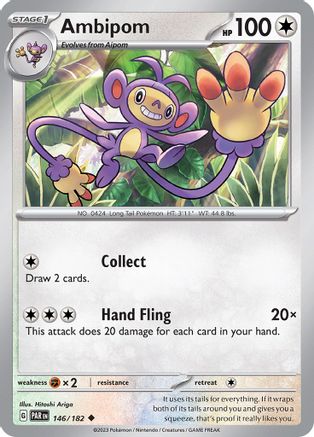 Ambipom (146) Uncommon Reverse Holofoil