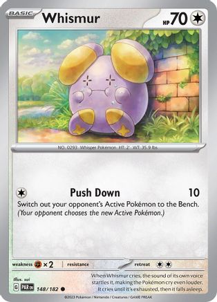 Whismur (148) Common Reverse Holofoil