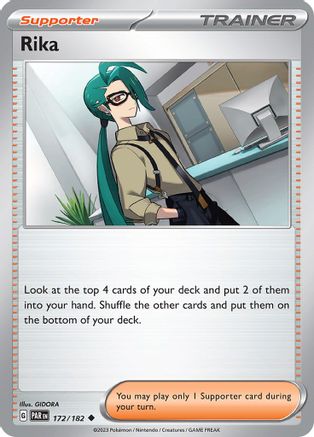 Rika (172) Uncommon Reverse Holofoil