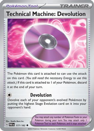Technical Machine: Devolution (177) Uncommon Reverse Holofoil