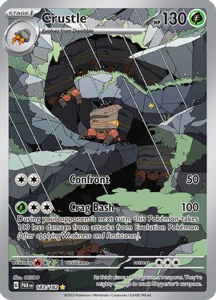 Crustle - 183/182 (183) Illustration Rare Holofoil