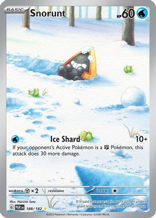 Snorunt - 188/182 (188) Illustration Rare Holofoil