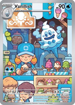 Vanillish - 190/182 (190) Illustration Rare Holofoil