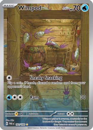 Wimpod - 191/182 (191) Illustration Rare Holofoil