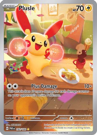Plusle - 193/182 (193) Illustration Rare Holofoil