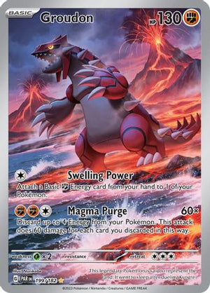 Groudon - 199/182 (199) Illustration Rare Holofoil (Cabinet-NM)
