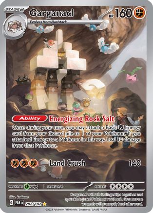 Garganacl - 202/182 (202) Illustration Rare Holofoil