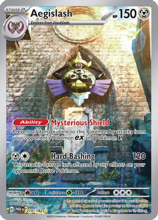 Aegislash - 210/182 (210) Illustration Rare Holofoil