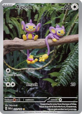 Aipom - 211/182 (211) Illustration Rare Holofoil