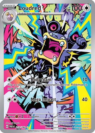 Loudred - 212/182 (212) Illustration Rare Holofoil