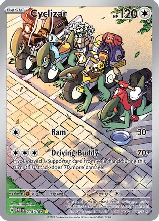 Cyclizar - 215/182 (215) Illustration Rare Holofoil