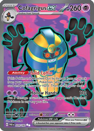 Cofagrigus ex - 224/182 (224) Ultra Rare Holofoil